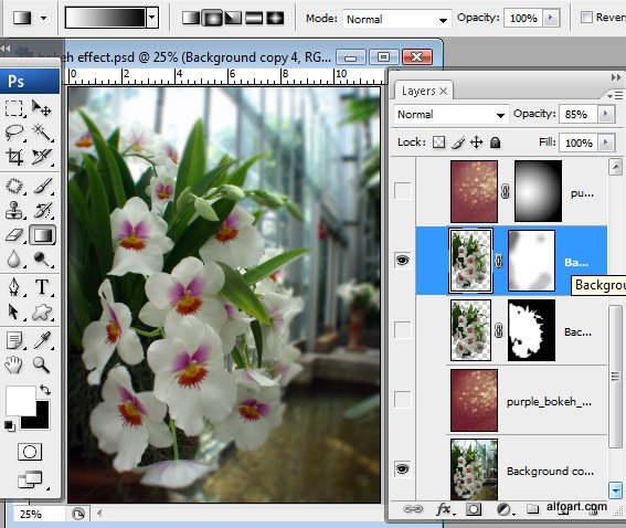 Awesome digital bokeh effect in Photoshop
